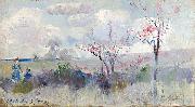 Charles conder Herrick Blossoms oil on canvas